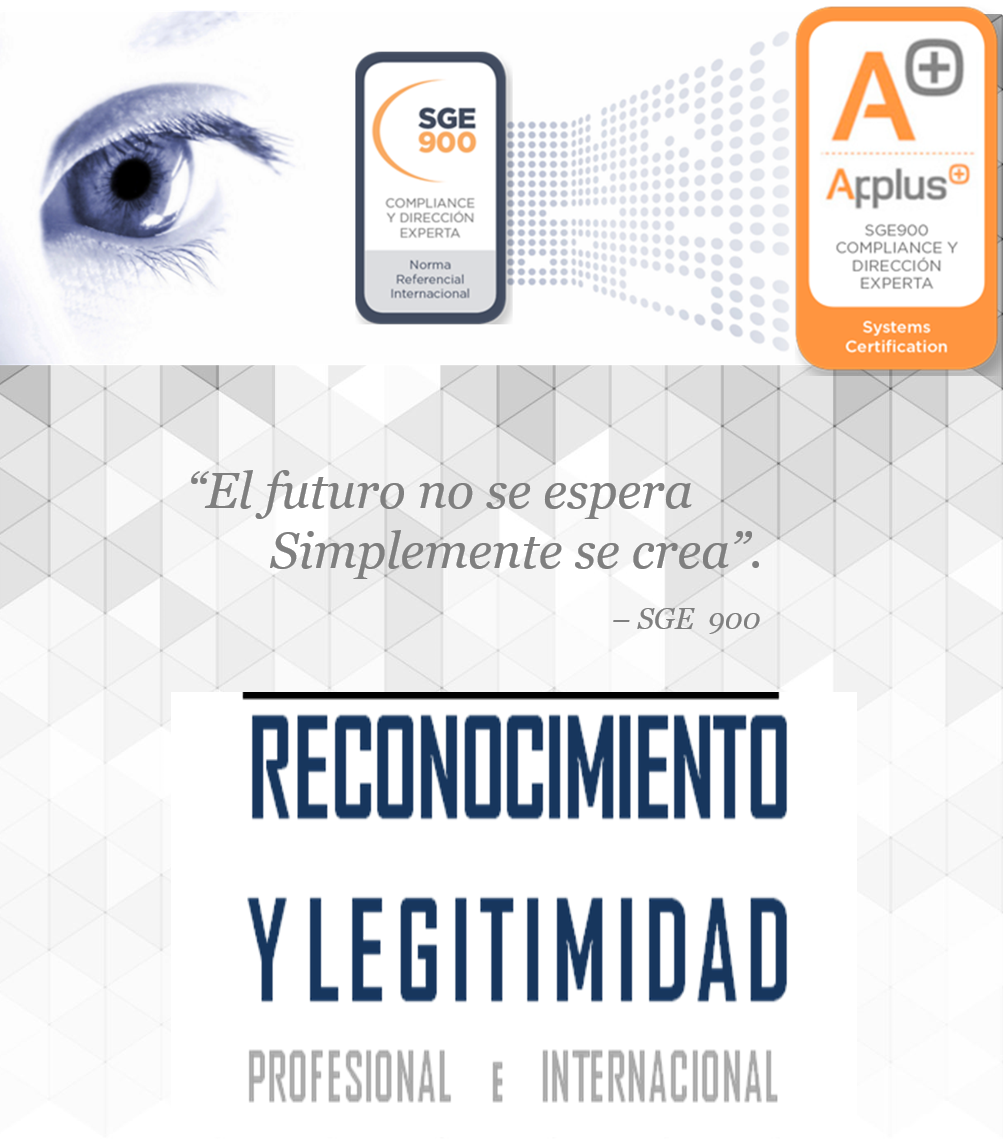 SGE 900 y Applus, reconocimiento y legitimidad