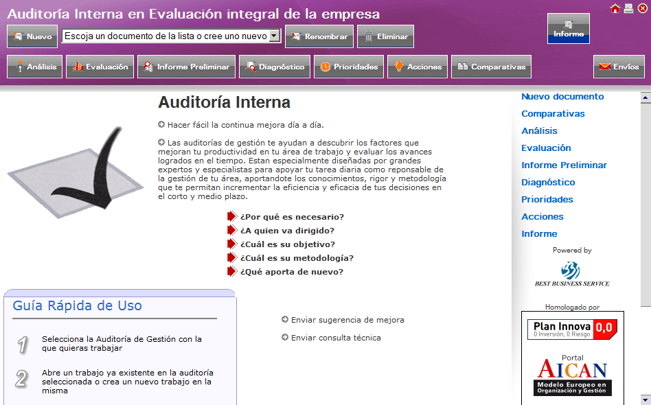 Auditoría Integral e Inteligente de Empresa