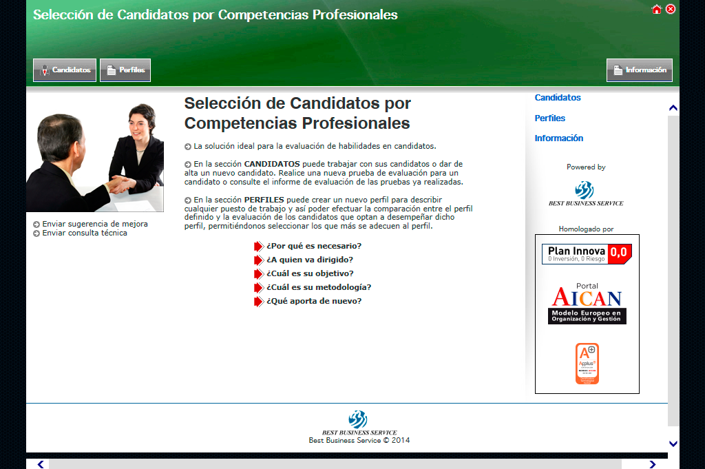 Evaluación de Competencias Profesionales